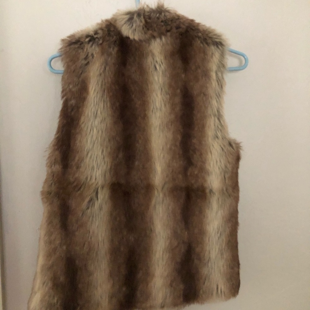 Abercrombie and Fitch faux fur vest